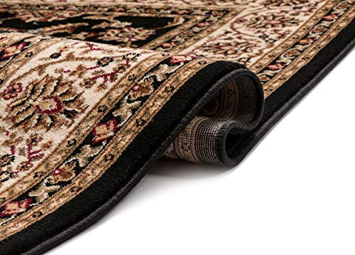 Tapete redondo Well Woven Barclay 160 cm negro miniatura 5