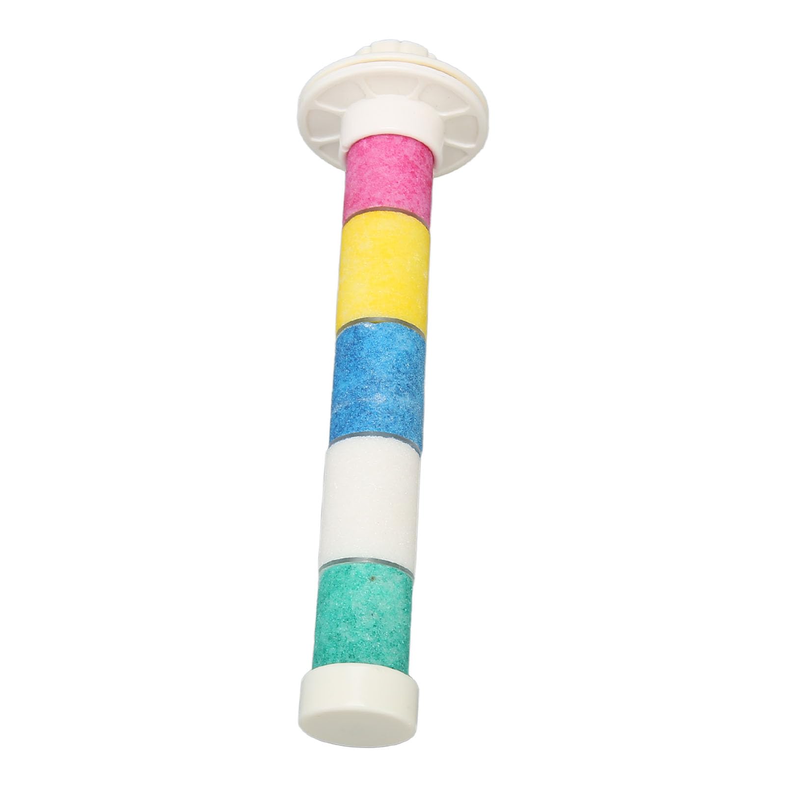 Tbest Perches,Bird Perch Stand Toy Quartz S Wearproof Dule Grinding Claws Beak Wable Bird Cage Arieor Indoor