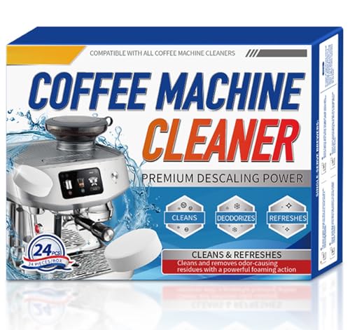 Recopilación de Productos de limpieza para cafeteras - 5 favoritos. 42 Tabletas de Limpieza para Cafeteras, Elimina Grasa y Aceite, Compatible con Cafeteras Automáticas, Semiautomáticas, de Cápsula y Tradicionales, 24 Tabletas