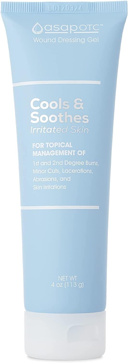 ASAP OTC Colloidal Silver Wound Dressing Gel, First Aid and