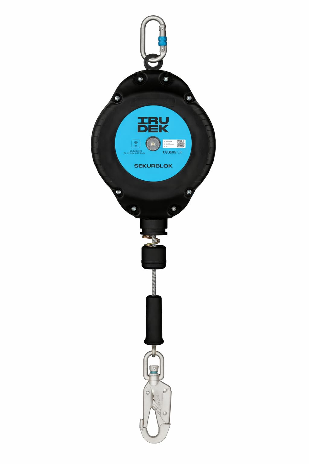 Kit de anclaje Irudek Trip10 – Sistema anticaída portátil con trípode y accesorios, seguridad para trabajos en altitud y espacios confinados
