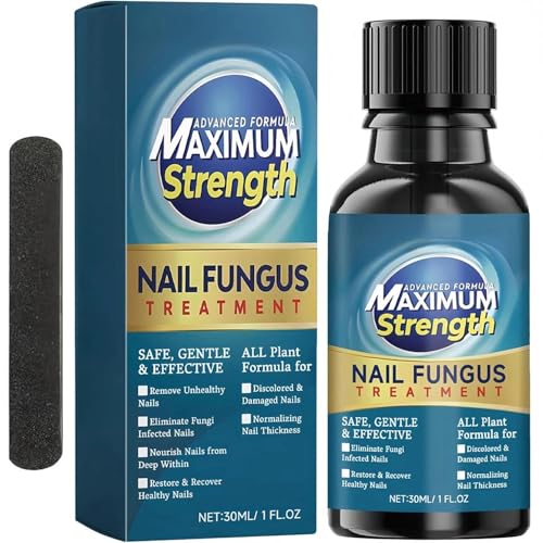Fungal Nail Treatment for Toenails & Fingernails Extra Strong, Fungus Nail Renewal Solution to Restore Healthy Nails, 30 ML