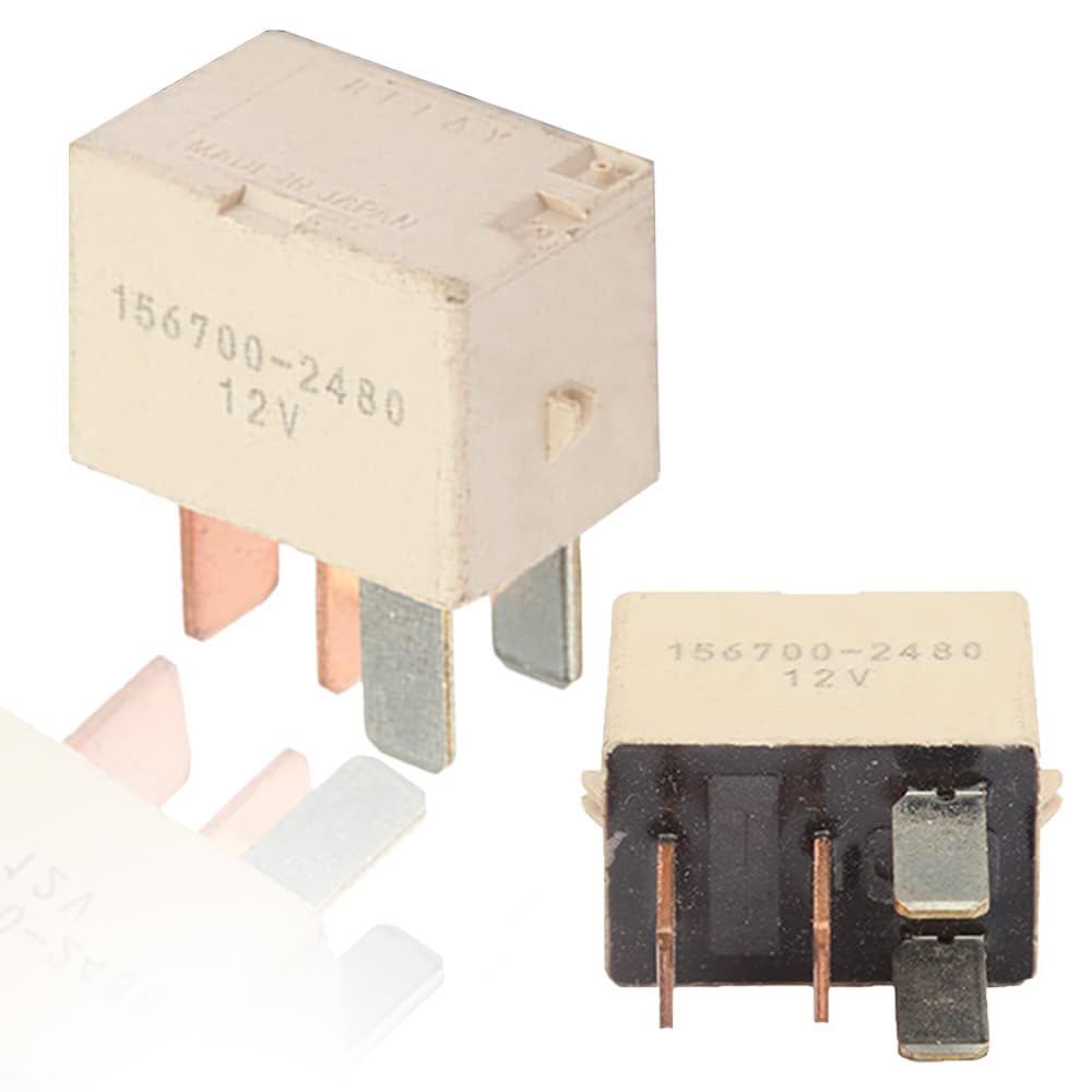 Amazon.co.jp: 1パックリレー 156700-2480 4ピン 12V コンプレッサー