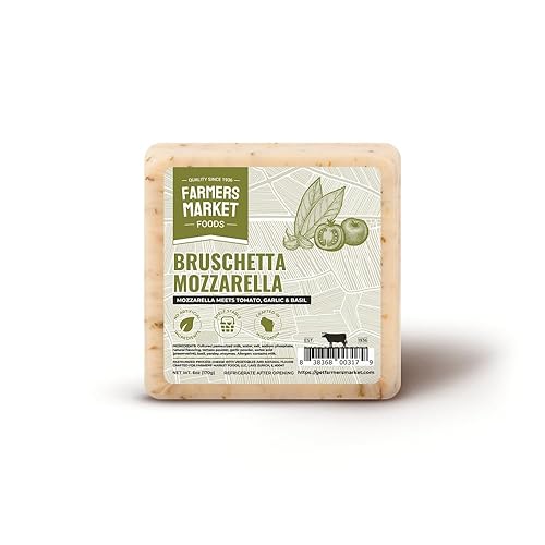 Vista 11 de Farmers Market, sin gluten, keto, paleo, bajo en sodio, cero azúcar, juegos de regalo de queso Wisconsin, 1 paquete, Alpine Baby Swiss