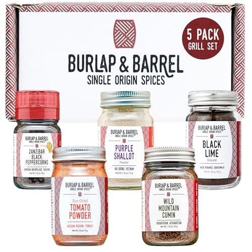 Burlap & Barrel BBQ Rub & Seasoning Gift Set