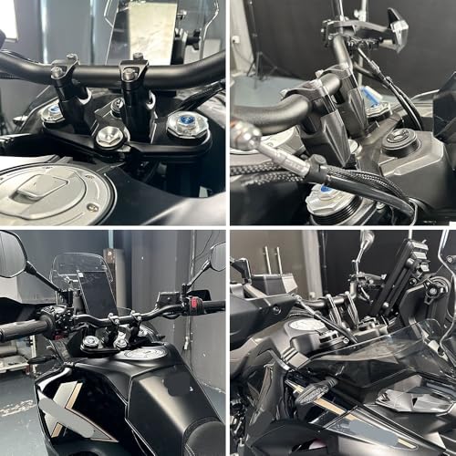 Rehausseur de guidon moto 450MT pontet de rehausse 28 mm pour 800MT et 700MT - 5
