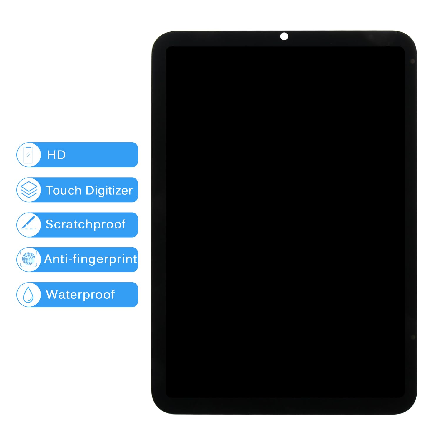 LCD Screen for IPAD Mini 6 Screen Replacement A2567 for IPAD Mini 6 6TH Gen LCD MINI6 2021 A2567 A2568 A2569 Display LCD Touch Glass Digitizer Assembly Full Repair Parts Kits