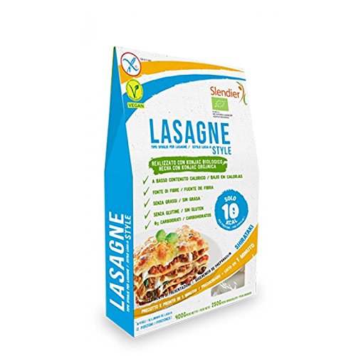Lasaña de Konjac bio Slendier, 400 g