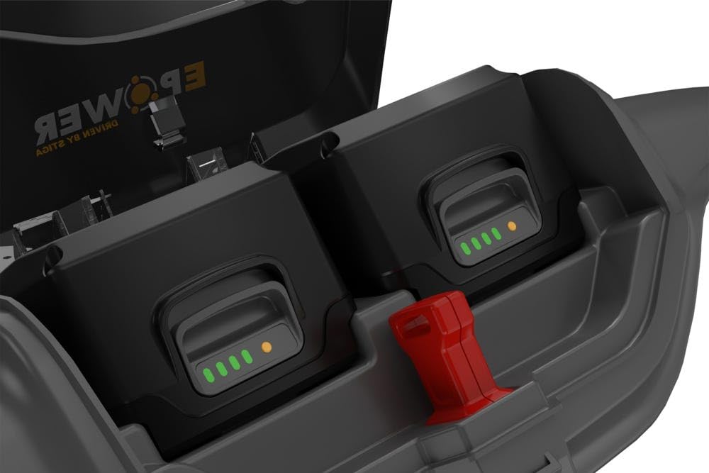 Alpina AH1 3020 Li Kit - Tondeuse à Gazon à Coussin d'air alimentée par Batterie, 750W, Coupe Les pelouses jusqu'à 100 m², légère et Facile à Ranger, Batteries et Chargeur Inclus.