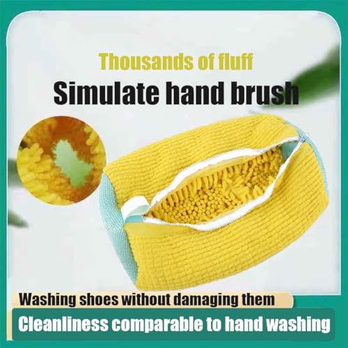 2 Pieces Shoe Cleaning Bag For Washing Machine,Reusable Shoe Washing Bag,Shoe Washing Machine Bag,De
