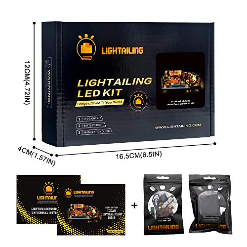Image of LIGHTAILING Light Set for (Ideas Friends The Television Series Central Perk) Building Blocks Model - Led Light kit Compatible with Lego 21319(NOT Included The Model)