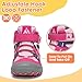 Mishansha Kids Hiking Boots Toddler Girls Boys Hiking Shoes Water-Resistant Anti-Collision Non-Slip Athletic Outdoor Trekking Boots