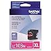 Brother Printer LC103M High Yield Cartridge Ink, Magenta