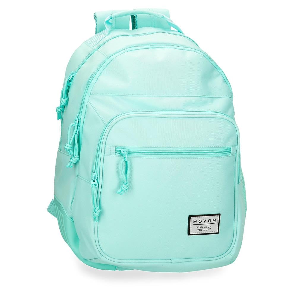 MOVOM Always On The Move, Mochila escolar, mochila colegio, 31,5 cm x 45 cm x 15 cm fabricada en Poliéster, tamaño DIN A4, Bolsillo frontal, Tirantes anchos. De Joumma Bags.