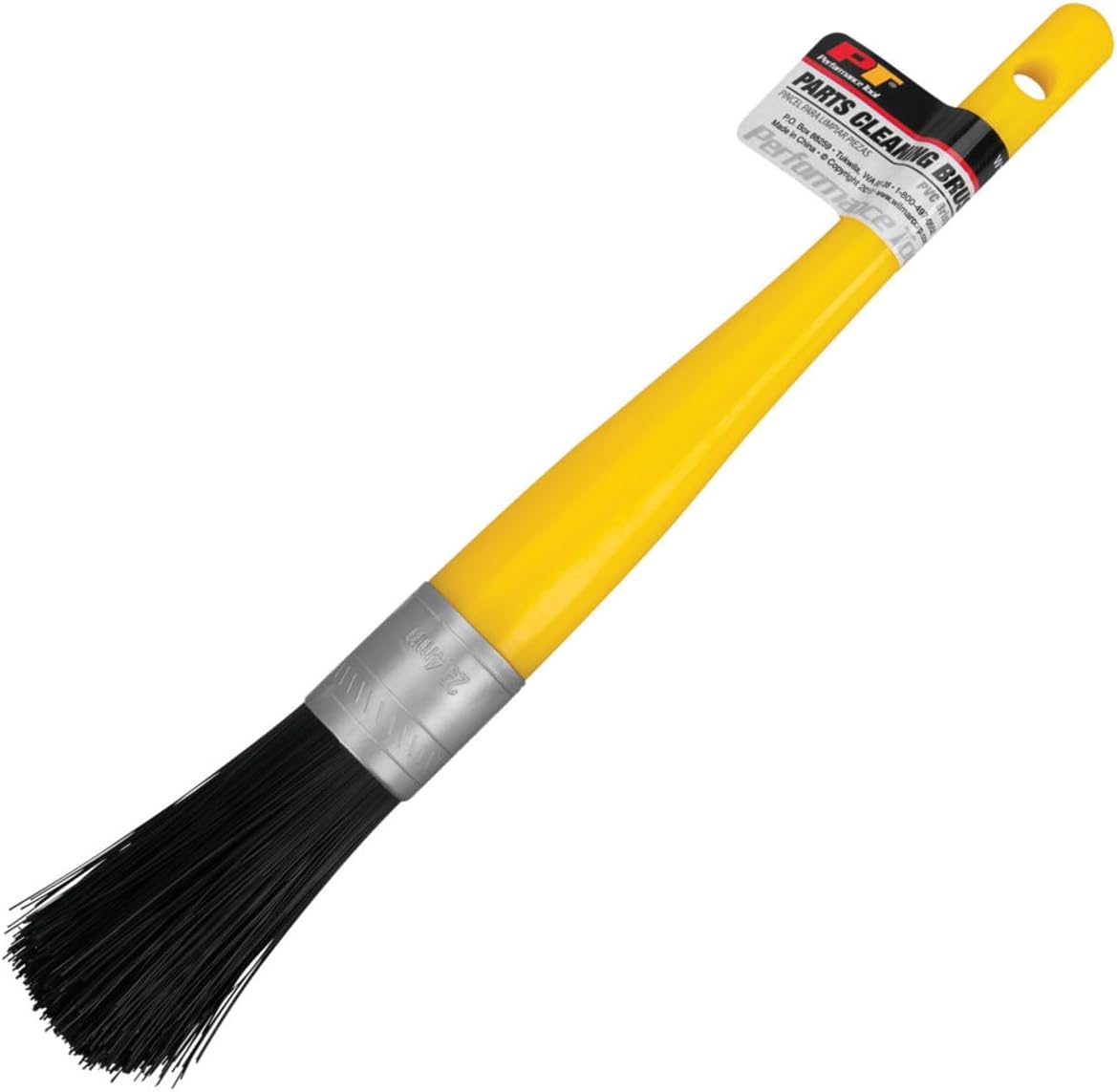 Performance Tool W197B PVC Bristle Parts Cleaning Brush - Durable and Essential for Keeping Parts Free of Build-Up in the Shop
