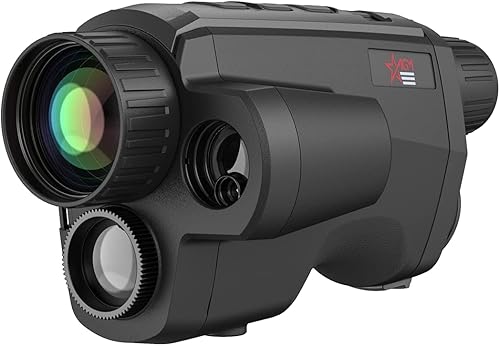 AGM Global Vision Fuzion Thermal Imaging Monocular Perfect for Night Hunting, High Sensitivity Thermal Monocular with Fusion Vision Heat Vision Ir