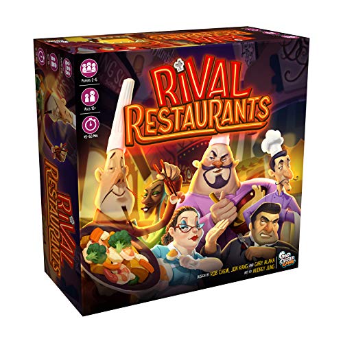 Rival Restaurants Juego de Mesa Estrategia 2-6 Jugadores miniatura 1