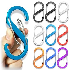 Shfyfhs 10er S Karabinerhaken Set