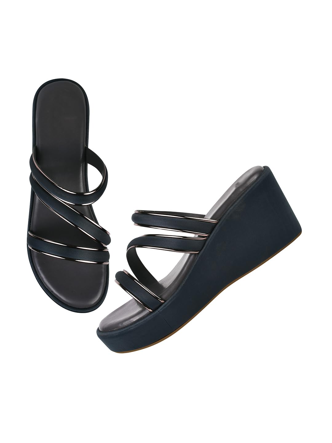 TRYME Trending Stylish Fashion Sandal Office Platform Wedges Heels Party Sandals For Womens & Girls, Grey, Size_5 (B0CPBYP63R) Amazon Price History, Amazon Price Tracker