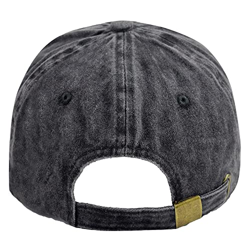 Image of Funny Mommin Hat, Distressed Cotton Adjustable Embroidered Mama Baseball Cap