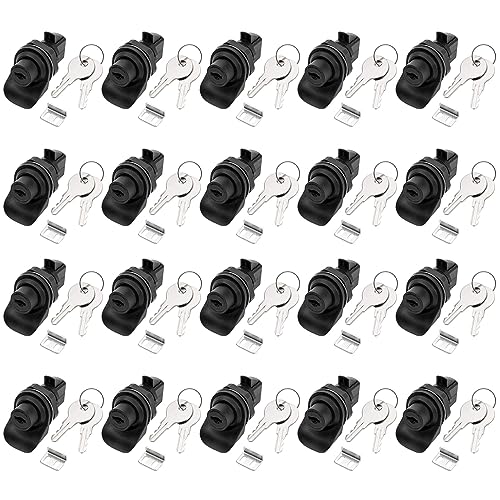 Verrou bouton-poussoir antibasculement pour boîte à outils marine