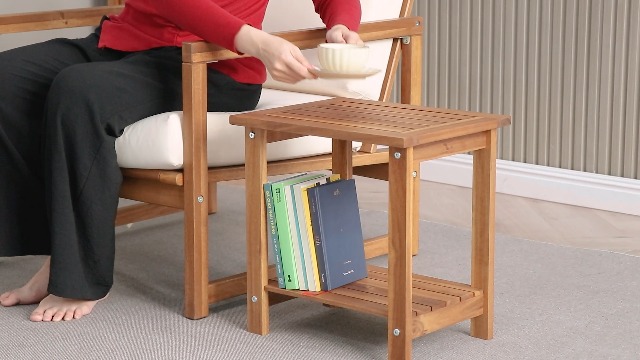 Amazon.com: VICTORY RELAX Black Adirondack Outdoor Accent Table