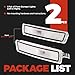 HECASA Pair Front Bumper Lights Compatible with 1996-2002 BMW E37 Z3 Roadster/M Roadster/M Coupe (Amber Bulbs Included) Side Markers Lamps Left & Right Side Clear Lens