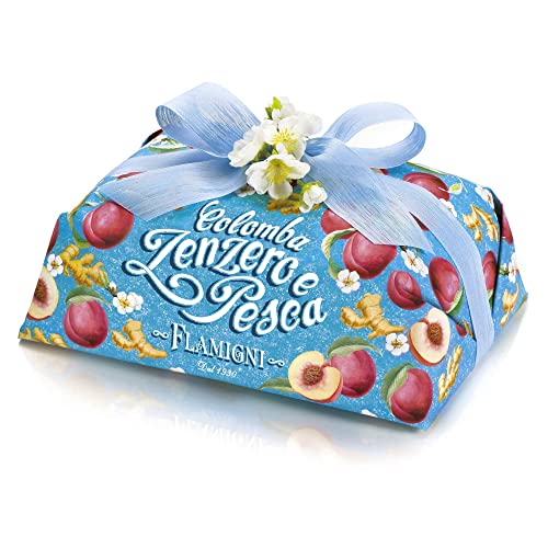 FLAMIGNI Colomba de Pâques Gingembre et Pêche 1 Kg Cover