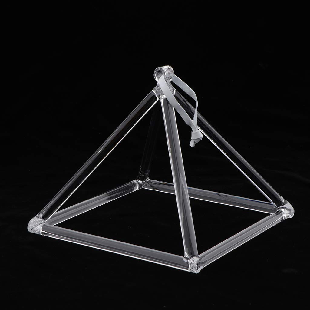 Amazon | 水晶 歌うピラミッド 瞑想ツール ヨガ用 高純度 全2選択, G