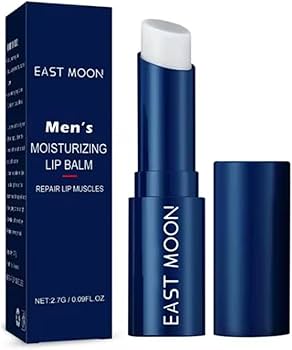 Amazon.co.jp: EAST MOON メンズ用リップクリーム 無色透明 乾燥