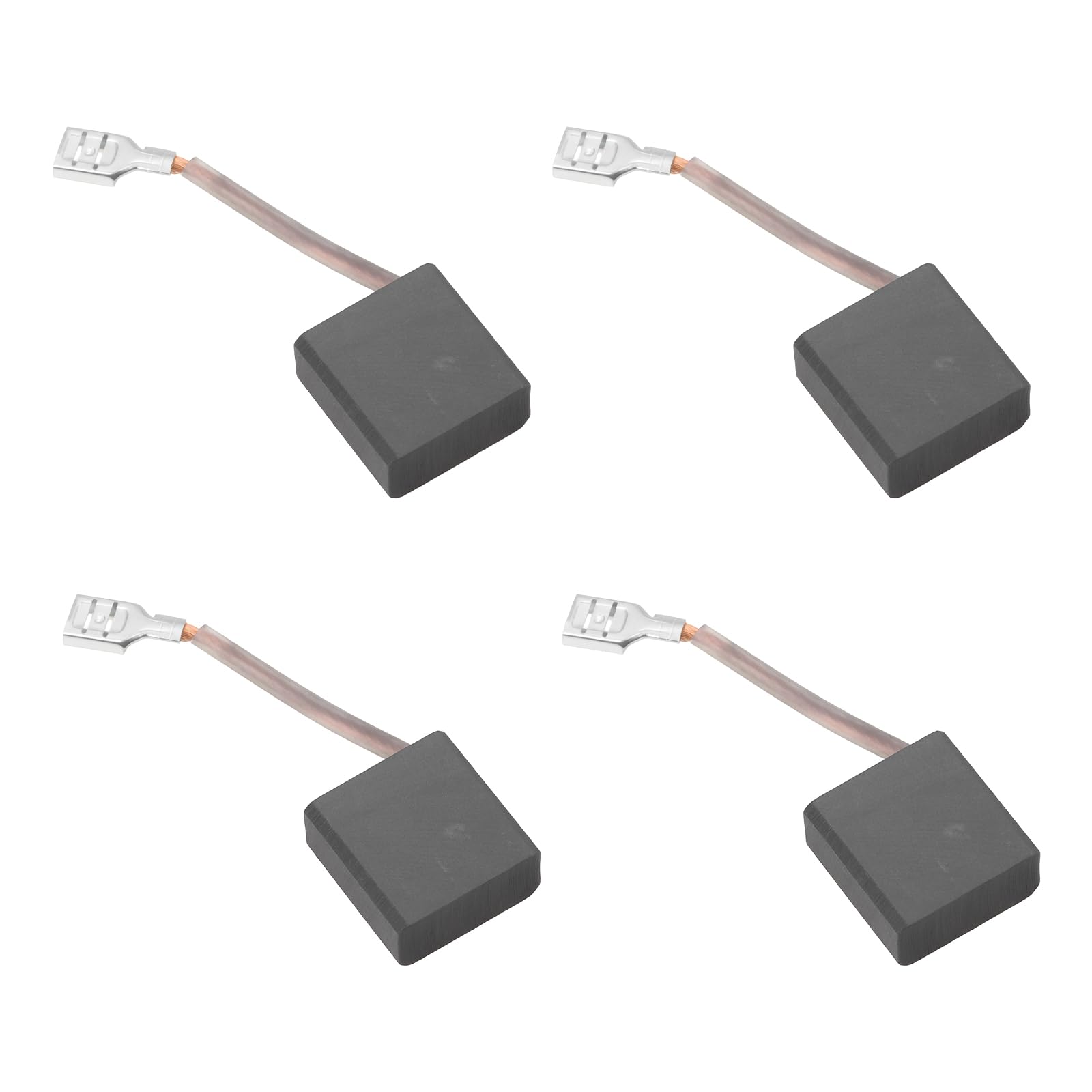 VGOL 2 Pairs Motor Carbon Brushes 20.62x20x9.65mm 900163.11 Compatible with Leeson