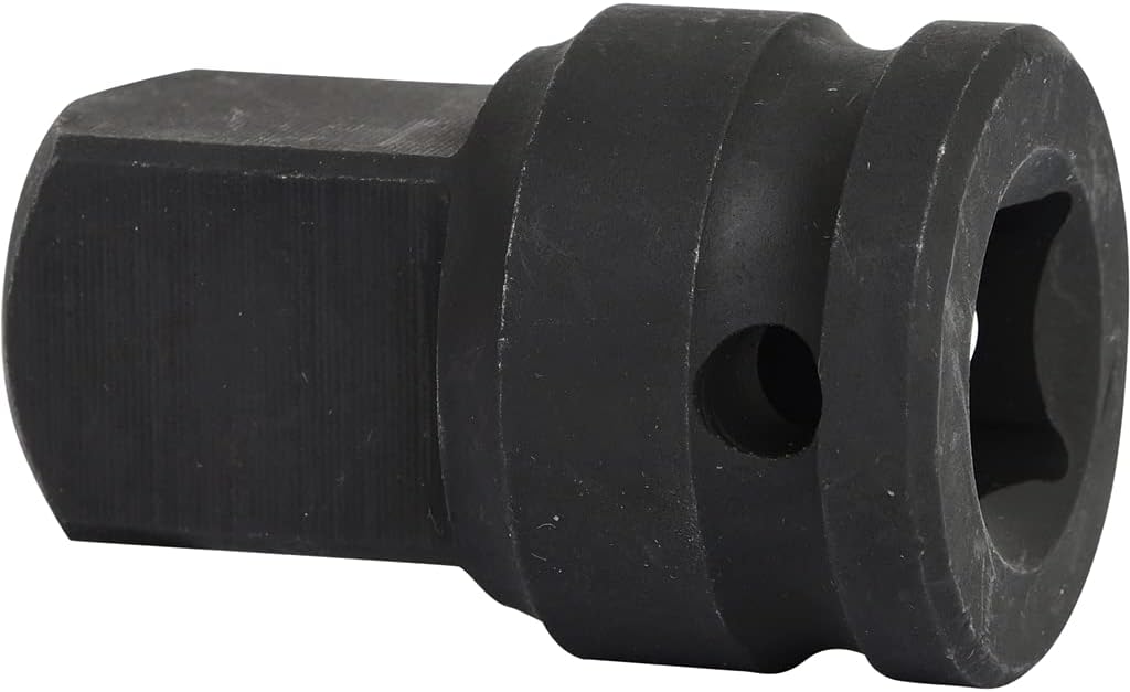 1/2" Impact adaptor, 1/2"F x 3/4"M