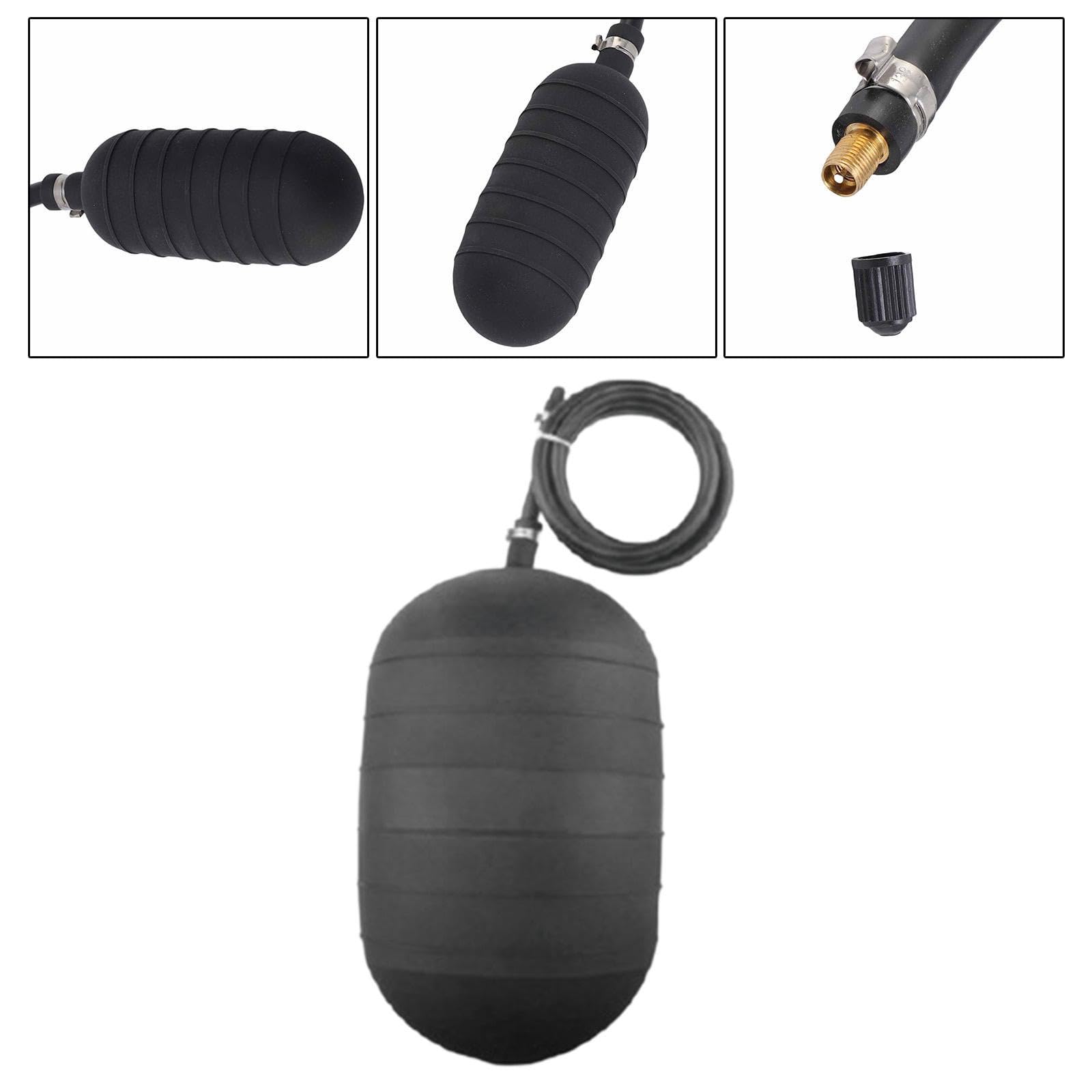 Tapón para Tuberías de Agua, Tapón Inflable para Pruebas de Tuberías, Tapón de Goma, Globo de Sellado con de 15 Instalación Doméstica, 200mm