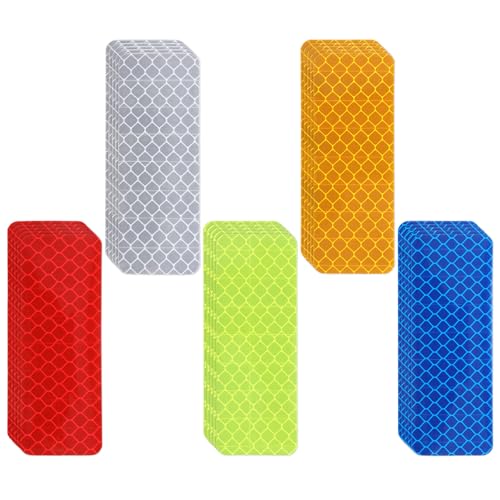 Larrel 70Pcs Reflective Tape for Bikes and Vehicles