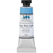 Michael Harding Professional Watercolors - 15ml Tubes Kings Blue Light