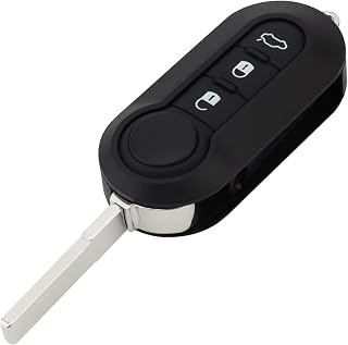 Compatible With Fiat For Panda 2003 2004 2005 2006 2007 2008 2009 2010 2011 2012 For Punto 2005–2019 3ボタン式カーリモートキーフォブシェル