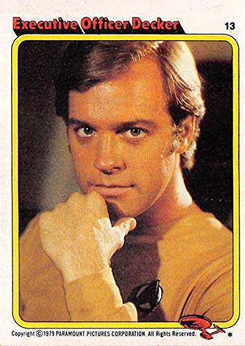 Stephen Collins trading card Star Trek 1979 Topps #13 Officer Decker