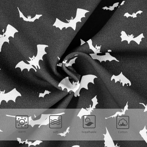 Wusikd Halloween Bats Girls' Underwear Cotton Girls Briefs Soft Toddler Underwear 2T3