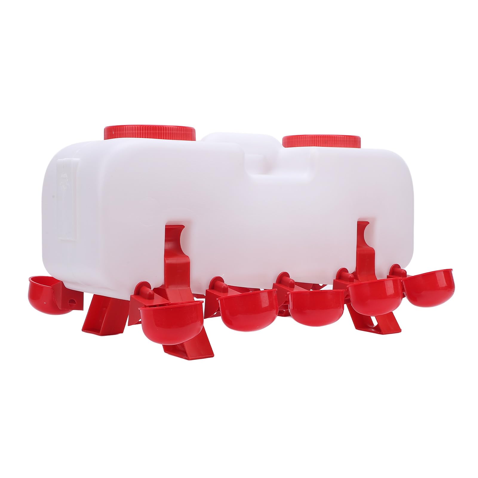 Alomejor Kit Abbeveratoio Automatico per Polli di Lunga Durata per Versatile Set di Mangiatoie per Pollame 29 Accessori