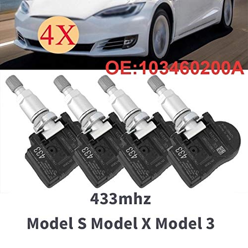 Capteur de pression pneu 433 MHz évite crevaison Tesla Model 3 S X - 4