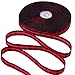 URATOT 50 Yards Red and Black Plaid Ribbon Christmas Wrapping Ribbon Gingham Plaid Ribbon for DIY Crafts Decoration, Floral Bows Craft (Color B, 0.6 Inch x 50 Yards)