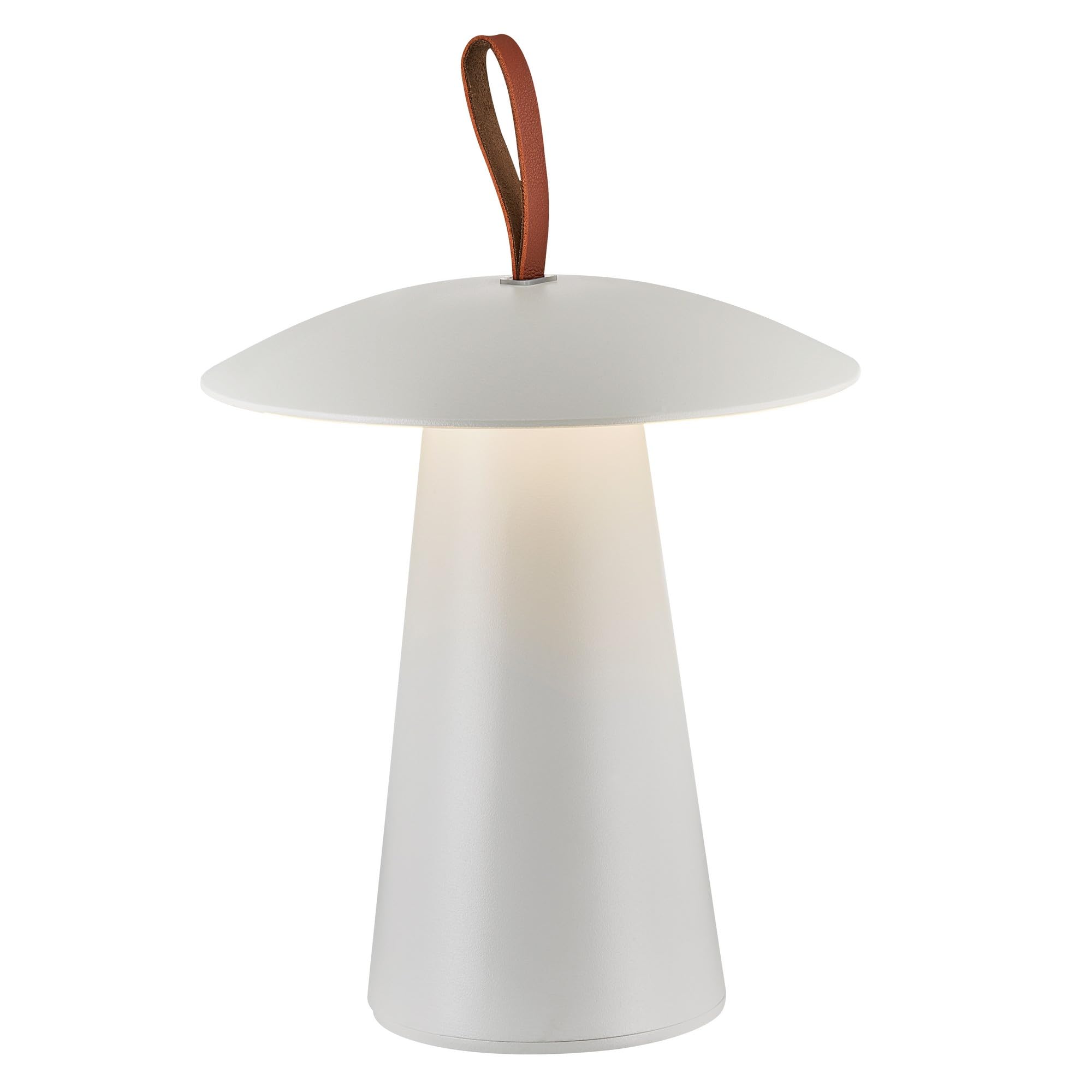 Nordlux Ara Outdoor Portable Light White Metal Garden LED IP54 Switch 3000k