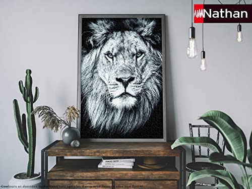 Nathan Puzzle Adulte Puzzle N 1000 p Portrait royal Adultes et enfants à partir de Puzzle Premium de qualité supérieure Animaux 87474 - vue 4