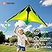 3 Piece Set Colorful Blue Green Kites for Kids and Adults，Easy to Fly for Beginner, Outdoor Kite for Boys & Girls Toy,Perfect for Beaches and Parks & Family Fun (Colorful+Green 2 Piece Set, 2)