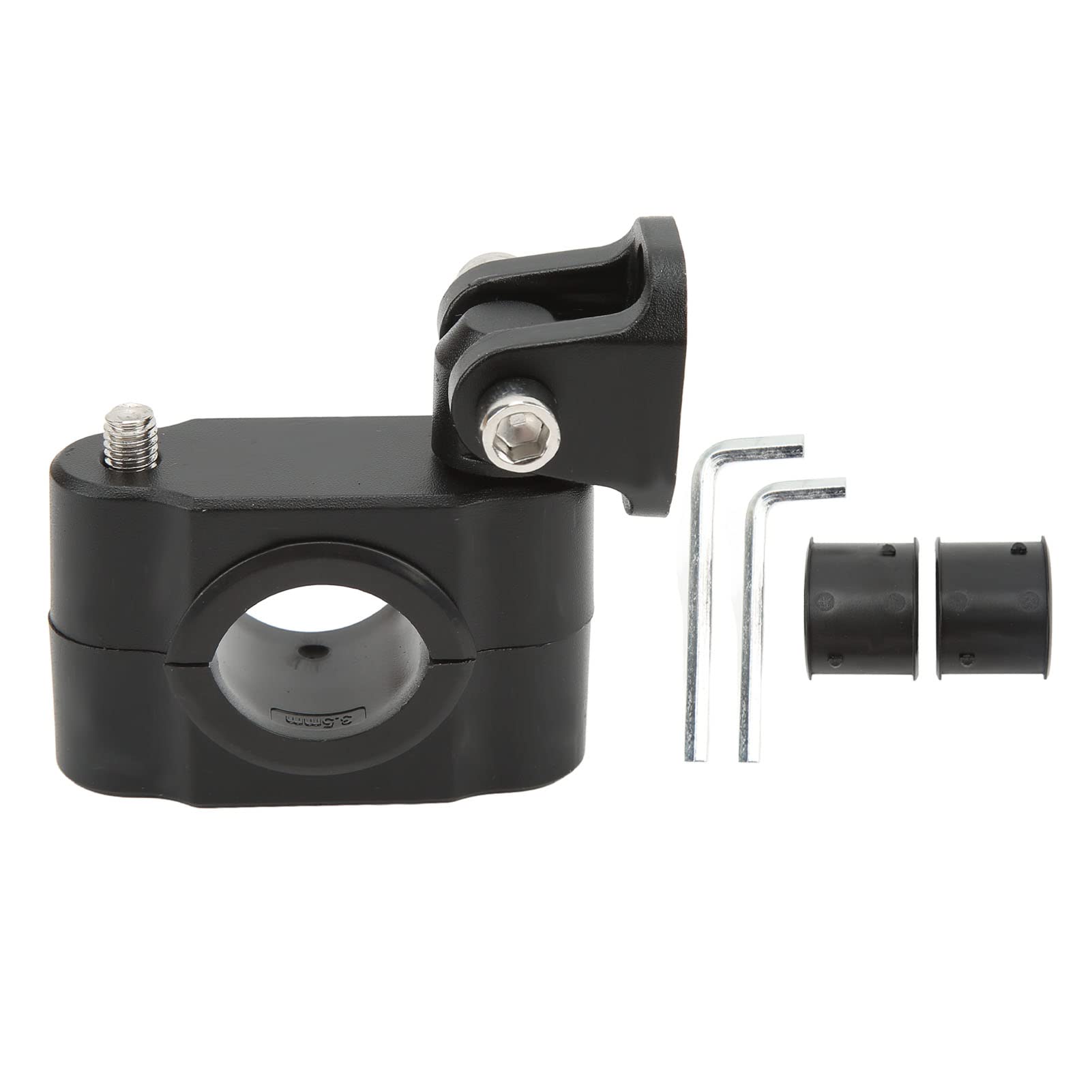 Staffe Di Montaggio Per Fari Moto - Supporto In Alluminio Con Inserti In Gomma Antivibrazione | Apertura 18-30mm Per ATV/UTV - Foto 5