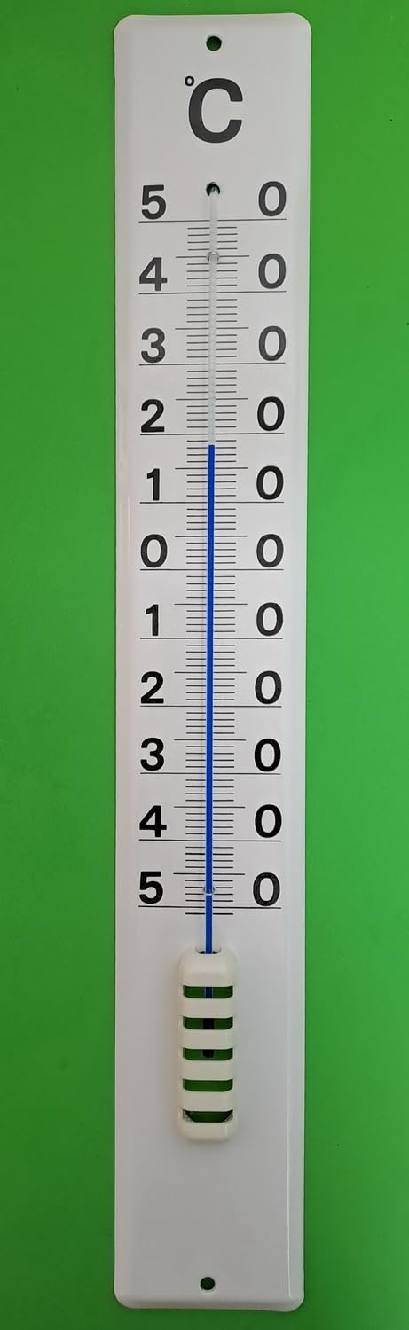 Emaille Thermometer Hauswandthermometer 60 cm