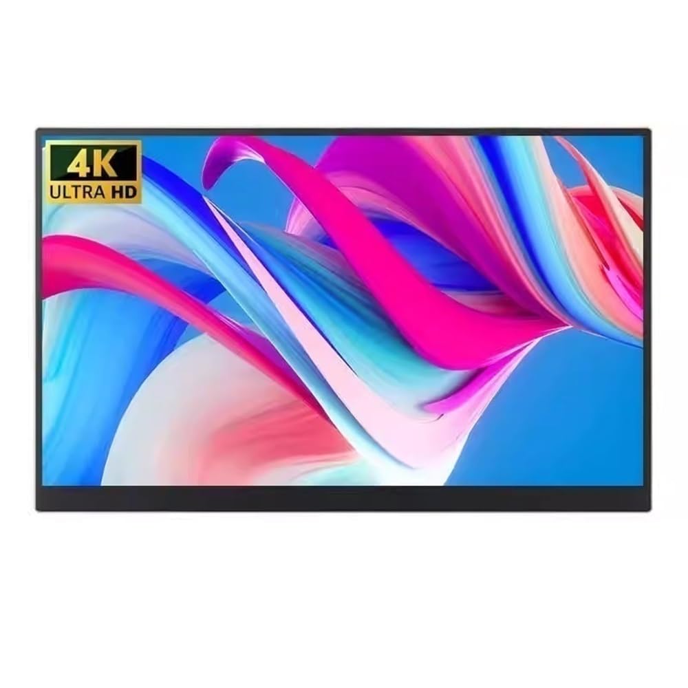 Monitor portatile da 15,6 pollici con risoluzione Full HD 4K, schermo esteso multifunzione 16:9 Monitor per Smart Working