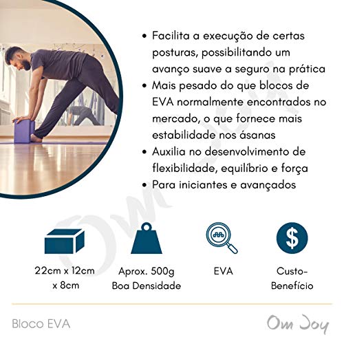 Bloco de Yoga - EVA - 500g