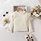 Miipat Baby Mädchen Kleidung Set Kleinkind Mädchen 2pcs Outfits Set Lange Ärmel Pullover Tops mit Mini Rock Sets Herbst Winter Bekleidungsets Mädchen Kleider 120 4-5 Jahre
