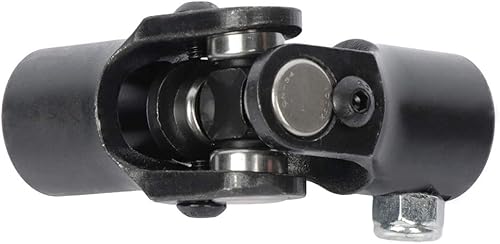 Miniatura 6 de SCITOO 916-26 Spline x 34 "Eje de dirección redondo liso Universal U-Joint Black Single, 3.780 in Ángulo de trabajo de 35 grados